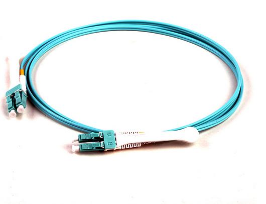 OM3 50/125 Fiber Optik Yama Kablosu, çok modlu fiber yama kablosu 5Mtrs PVC aqua kablosu