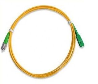 SC / APC - FC / APC Fiber Optik Atlama Teli, SC - SC Sm Sx Fiber Optik Bağlantı Kablosu / Kablo