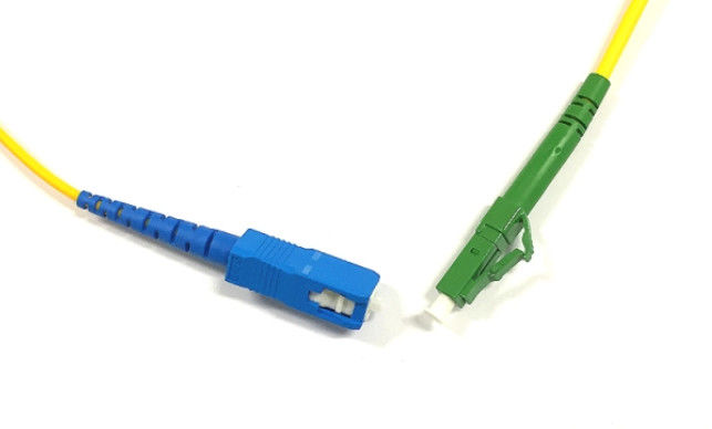 1310nm 1550nm Tek Modlu Fiber Bağlantı Kablosu LC / APC - SC / APC Fiber Optik Bağlantı Kablosu