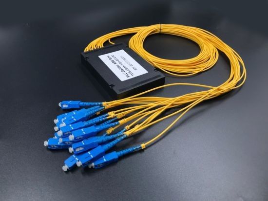 1 * 16 Yollu FTTH Fiber Optik PLC Splitter Test Cihazı İçin ABS Kutusu Paketi