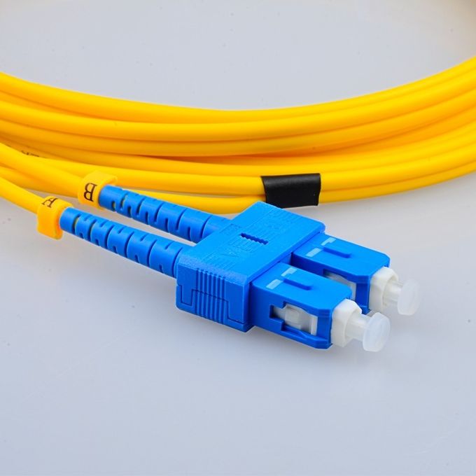 DX Sc Upc Konnektör 2.0 / 3.0mm / Fiber Optik Kablo Konektörü Plastik Muhafaza