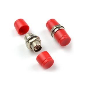 Dikdörtgen FC APC Fiber Optik Adaptör Tekli Kare Kare Tip