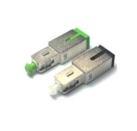 Kadın Erkek Tipi Fiber Optik Zayıflatıcı, SC APC Zayıflatıcı 1-30dB