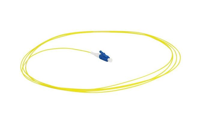 LC Blue Connector ile 2.0mm Corning Fiber Optik Pigtail Kablo Tekli Modu