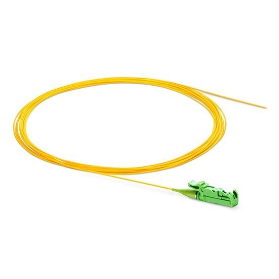 Telekomünikasyon için E2000 APC Fiber Optik Pigtail PVC LSZH 0.9mm