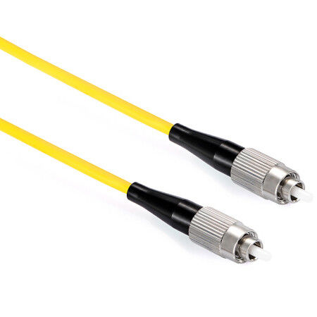 Tekli Modlu Simplex Dağıtım Fiber Optik Kablo FC / UPC Yuvarlak Tel