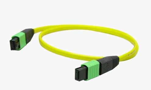 Erkek / UPC - Erkek / UPC SMF MPO Fiber Optik Yama Kablosu 2 - 24 Çekirdek IS0 ROHS Listelenmiştir