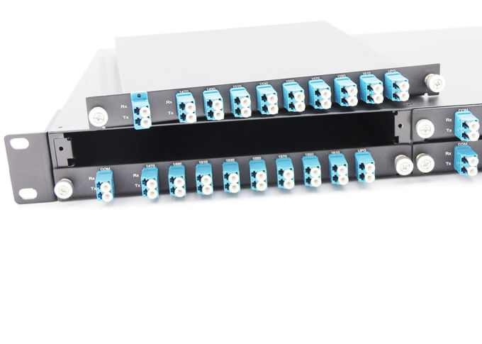 UPG Max IL 2.5dB CWDM Çoklayıcı 1U Raf Montaj 8 Kanal içine Fix