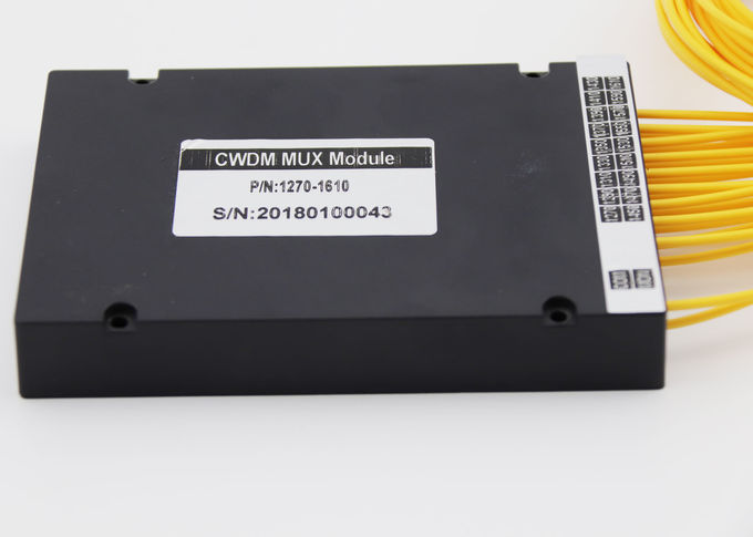 Yüksek Güvenilirlikli CWDM Çoklayıcı, 4Ch / 8Ch / 18 Ch LC Konnektörlü CWDM Modülü