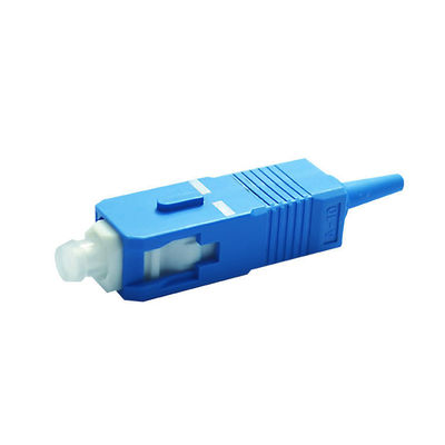 Çin Muhafaza SC / UPC Endüstriyel Fiber Optik Konnektörler, FTTH Sc Tek Modlu Fiber Konnektörler Tedarikçi