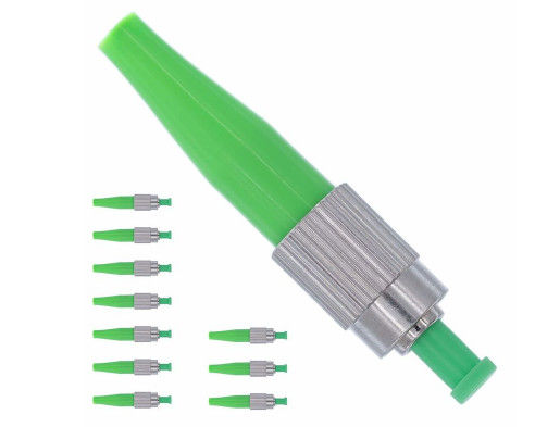 Çin Hızlı Fiber Optik Konnektörler APC 0.9mm Seramik Yüksük 850 - 1310nm Dalga Boyu Tedarikçi