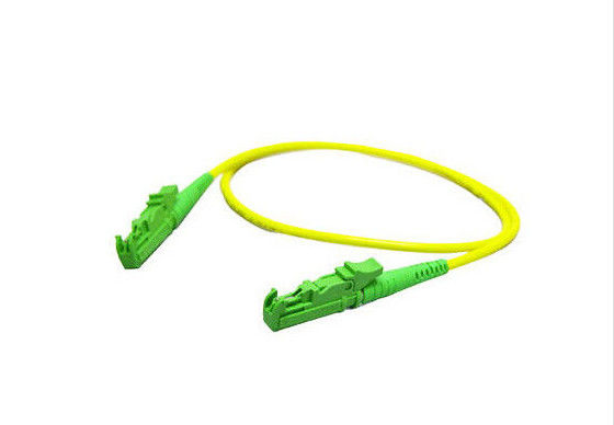 Çin 2.0mm Tek Yönlü Sarı Fiber Optik Yama Kablosu Tek Mod G657A E2000 / APC Tedarikçi
