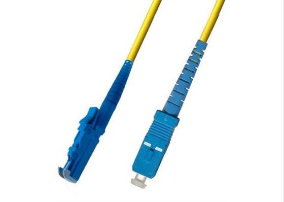 Çin 0.2dB Sc Apc Fiber Bağlantı Kablosu, SC / UPC - E2000 / UPC G652D / G657A Kablo Bağlantı Kablosu Tedarikçi