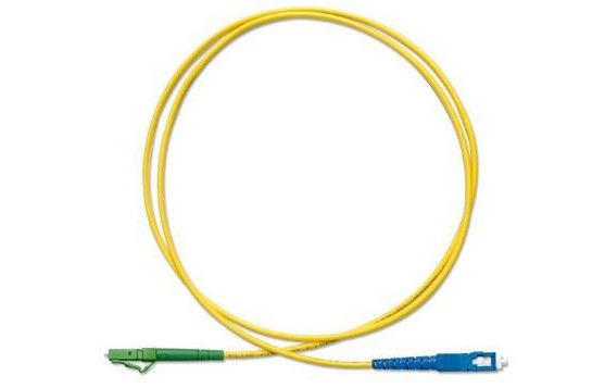 Çin 1310nm / 1550nm Tek Modlu Fiber Düzeltme Kablosu, LC / APC - SC / APC Corning Fiber Optik Kablo Tedarikçi