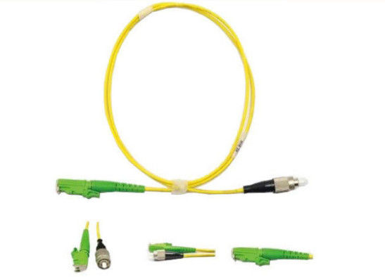 Çin G652D LC / APC - FC / UPC Lc Lc Fiber Bağlantı Kablosu, 9/125 Fiber Pigtailler Patch Kabloları Tedarikçi