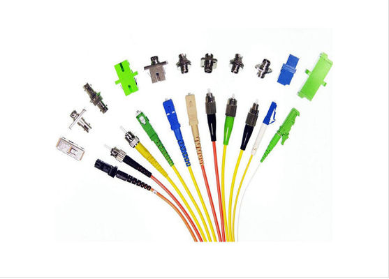 Çin Optik Ağ Donanımı için Tek Çekirdekli Fiber Optik Konnektörler Dikdörtgen Şekil Tedarikçi