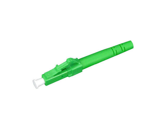 Çin LC APC Lehçe Tek mod Fiber Optik Konnektörler 9/125 Simplex 0.9mm / 2.0mm Önyükleme Boyutu Tedarikçi