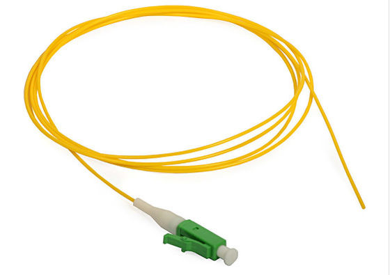 Çin LC APC Ftth Fiber Pigtailler Yama Kordonları, Tek Mod 9/125 Harga Pigtail Fiber Optik Tedarikçi