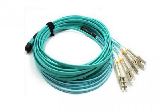 Çin OM3 8 Çekirdekli Tek Mod Fiber Patch Kablosu, 10g PVC Kılıf Simplex Patch Kablosu Tedarikçi