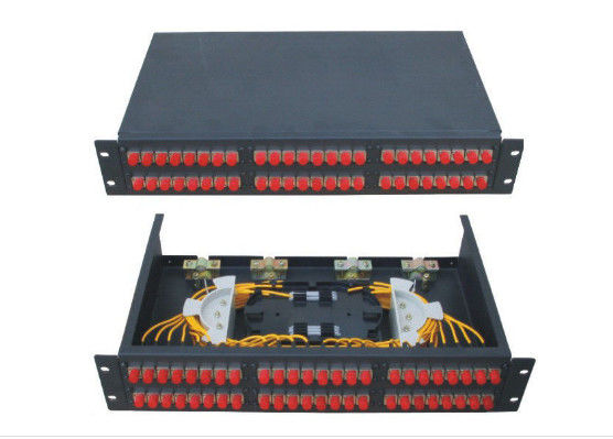 Çin FTTH ODF Simplex FBT Bağlayıcı 19 inç Büyük Boy Soğuk Haddelenmiş Sac Çelik Kabuk Tedarikçi