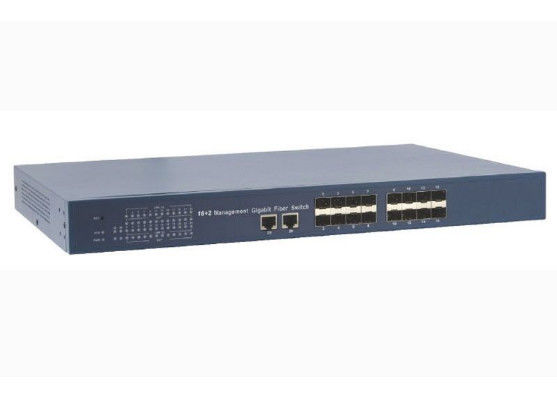 Çin 1000M SFP Ethernet Üzerinden Güç Anahtarı, 1310nm Fiber Optik ile Ethernet Anahtarına 8K MAC ile Tedarikçi