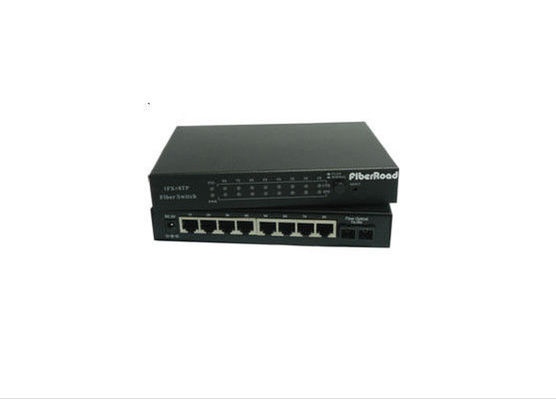 Çin 10M / 100M UTP Gigabit Fiber Optik Anahtar 8 Port Hızlı CSMA / CD Protokolü Tedarikçi