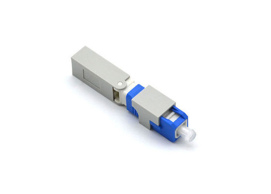 Çin Kapaklı / Vidalı Hızlı Bağlantı Fiber Bağlayıcılar, Yeşil 55mm Sahada Takılabilir Bağlayıcı Tedarikçi