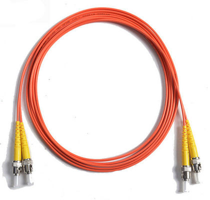 62.5 / 125 Dubleks Turuncu Fiber Optik Yama Kablosu, 5Mtrs PVC Lc - Sc Fiber Kablo 1310nm / 1550nm Dalga Boyu Tedarikçi