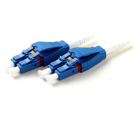 FTTX Network İçin Tek Mod Fiber Optik Konnektörler LC / UPC Dubleks Uniboot Tedarikçi