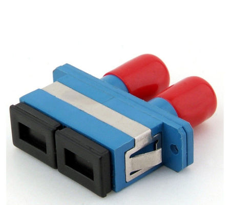 SC / PC ST / PC FTTH Ağı / LAN Yüksük Uç Yüzü İçin Fiber Optik Adaptör Tedarikçi