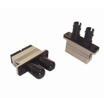 SC / PC ST / PC FTTH Ağı / LAN Yüksük Uç Yüzü İçin Fiber Optik Adaptör Tedarikçi