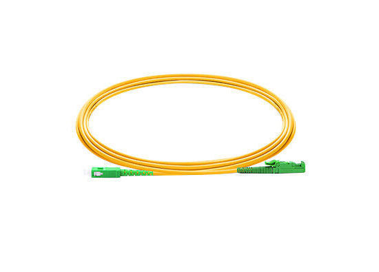 FTTH E2000 Fiber Optik Yama Kablosu 1 - 3m Uzunluk 3D Test Geçti Tedarikçi