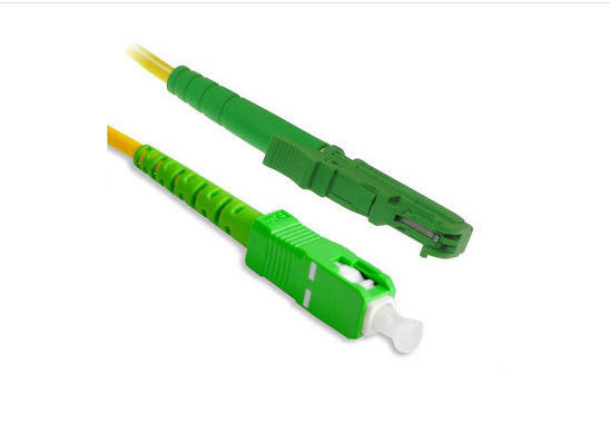 FTTH E2000 Fiber Optik Yama Kablosu 1 - 3m Uzunluk 3D Test Geçti Tedarikçi
