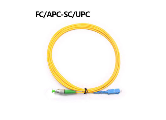 3m PVC Dubleks Patch Kablosu, Fiber Patch Kablosu Sc Lc - 40 - 85 ° C Çalışma Sıcaklığı Aralığı Tedarikçi