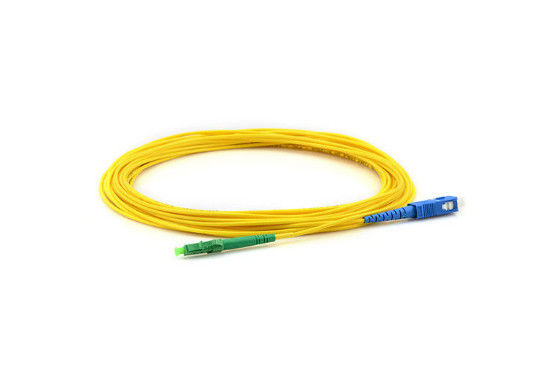 1310nm / 1550nm Tek Modlu Fiber Düzeltme Kablosu, LC / APC - SC / APC Corning Fiber Optik Kablo Tedarikçi