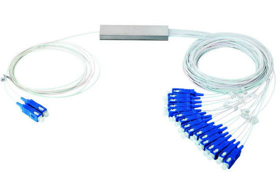 1 X 64 Dijital Optik Bölücü, 900μM SC APC Konnektörlü Pasif Fiber Optik Bölücü Tedarikçi