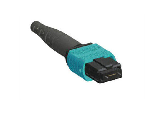 50 / 125um Mtp Mpo Fiber Bağlayıcı, PC Yüksük Uç Yüzü Lc Lc Fiber Bağlayıcı Tedarikçi