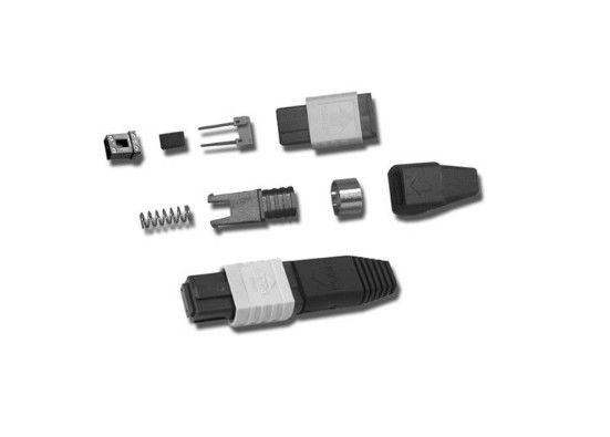 50 / 125um Mtp Mpo Fiber Bağlayıcı, PC Yüksük Uç Yüzü Lc Lc Fiber Bağlayıcı Tedarikçi