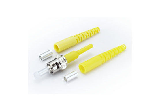 Sarı Boot Hızlı Bağlantı Fiber Konnektörleri, ST / UPC 2.0mm Çift Yönlü Sc Fiber Optik Konektör Tedarikçi