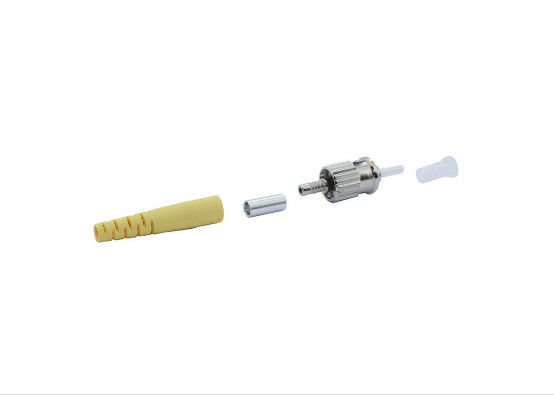 Sarı Boot Hızlı Bağlantı Fiber Konnektörleri, ST / UPC 2.0mm Çift Yönlü Sc Fiber Optik Konektör Tedarikçi