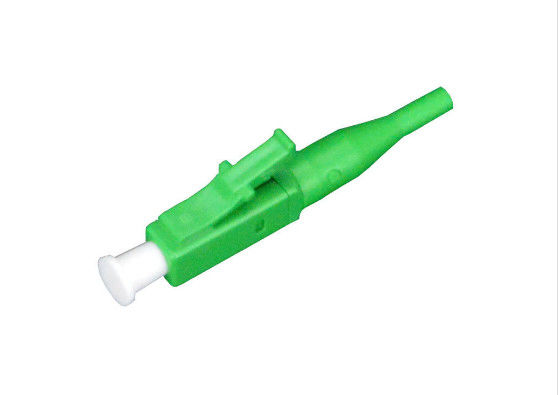 LC APC Lehçe Tek mod Fiber Optik Konnektörler 9/125 Simplex 0.9mm / 2.0mm Önyükleme Boyutu Tedarikçi