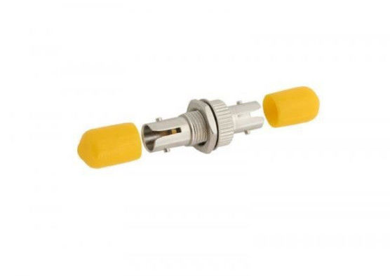 Sarı Simplex ST&#39;den ST&#39;ye Fiber Optik Adaptör Ftth Network İçin Metal Malzemeler Tedarikçi