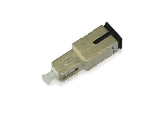 Erkek - Kadın Fiber Optik Zayıflatıcı Tek Çekirdekli 1 - 30dB Metal Malzeme Tedarikçi