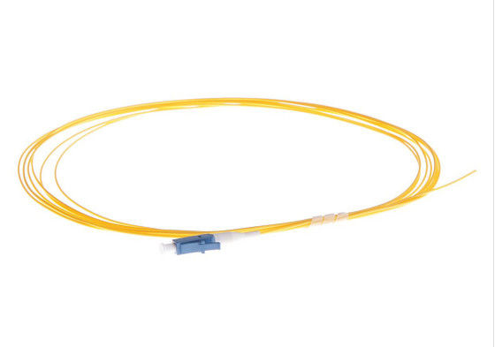 2.0mm Corning Fiber Pigtailler, LC Blue Connector ile Tek Modlu Simpleks Pigtail Tedarikçi