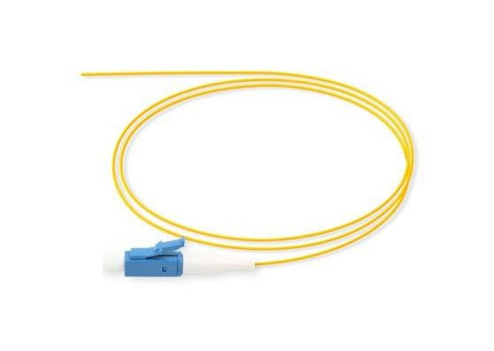 2.0mm Corning Fiber Pigtailler, LC Blue Connector ile Tek Modlu Simpleks Pigtail Tedarikçi