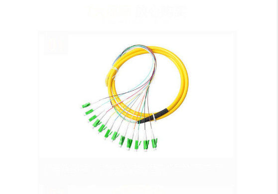 G652 FTTH Optik Pigtail, LC / APC Konnektör Tipi Tek Modlu Fiber Pigtailler Tedarikçi
