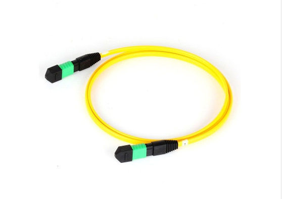 Erkek / UPC MPO Patch Cord Kompakt SMF 2 - 24 Çekirdek IS0 / ROHS Dayanıklı Tedarikçi