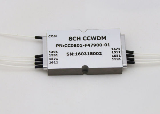 1x8 CWDM optik mux demux Kompakt Boyut LC / UPC MUX / DEMUX Sistemi Için Konnektör Tipi Tedarikçi