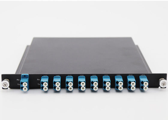 UPG Max IL 2.5dB 1U Pasif Cwdm Çoklayıcı Raf Montaj 8 Kanal 20nm Kanal Aralığı Tedarikçi
