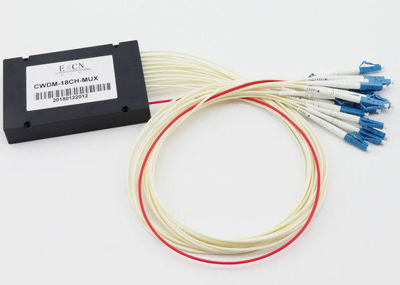 LC Konnektörlü Yüksek Güvenilirlik Mux Demux Cwdm, 4Ch / 8Ch / 18 Ch CWDM Modülü Tedarikçi